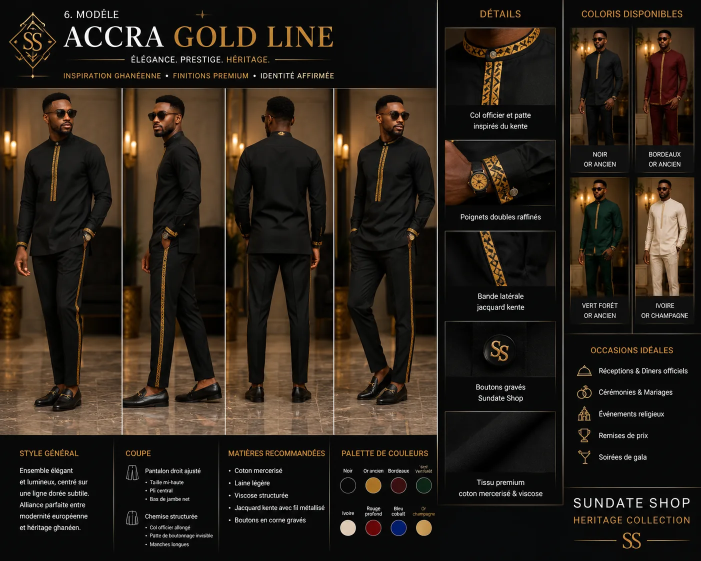 Accra Gold Line — Sundate Shop