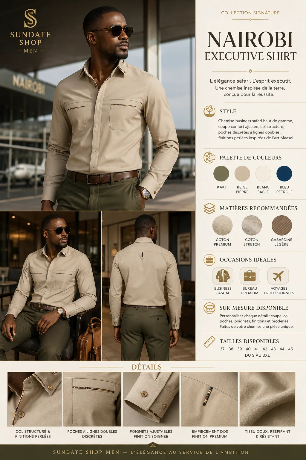 Nairobi Executive Shirt — SC-020