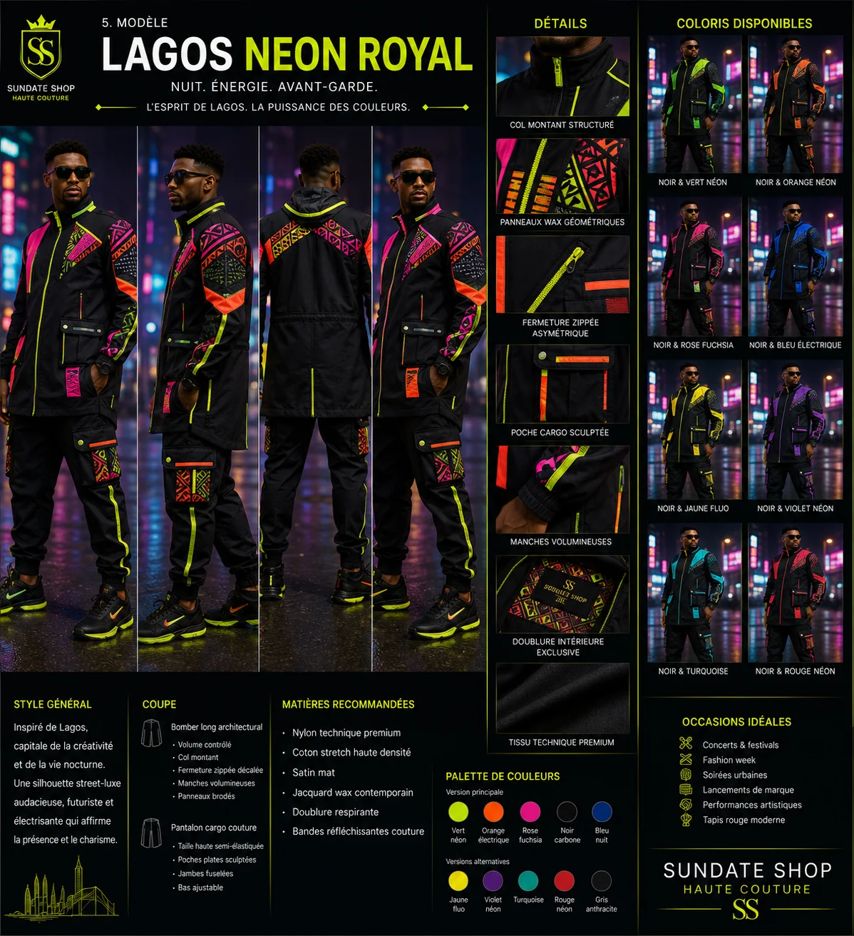 Lagos Neon Royal — SC-052