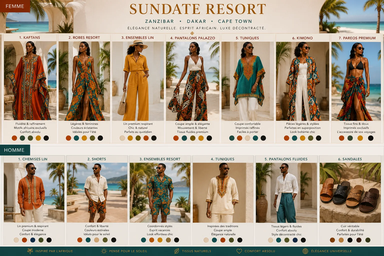 Sundate Resort — African Colors — SC-061