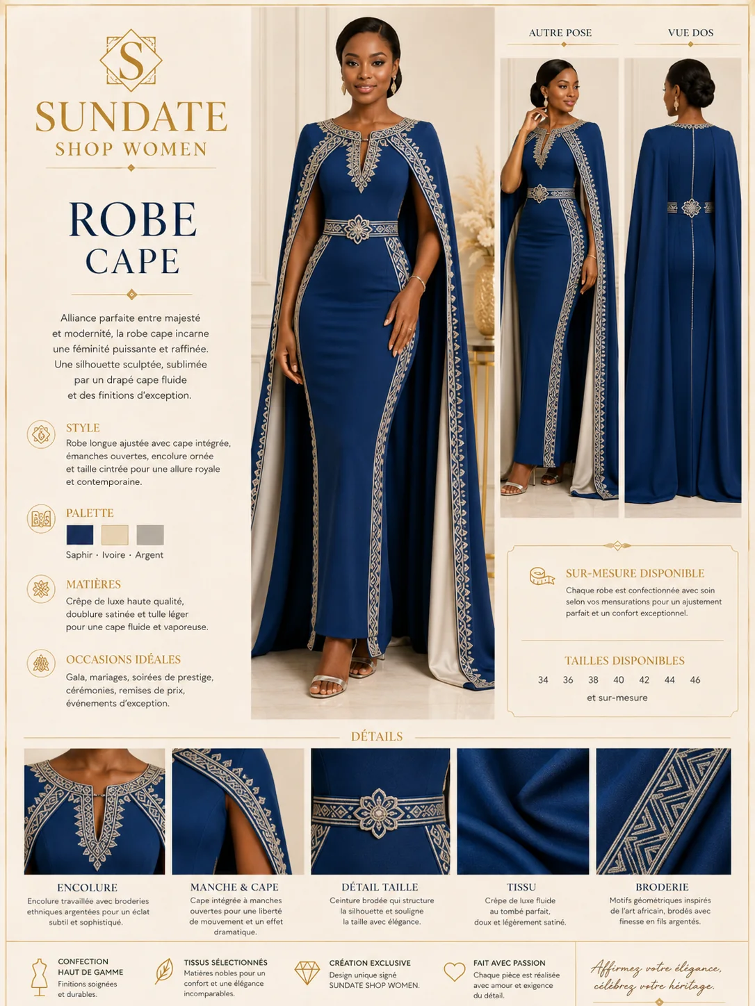 Robe Cape — SC-070