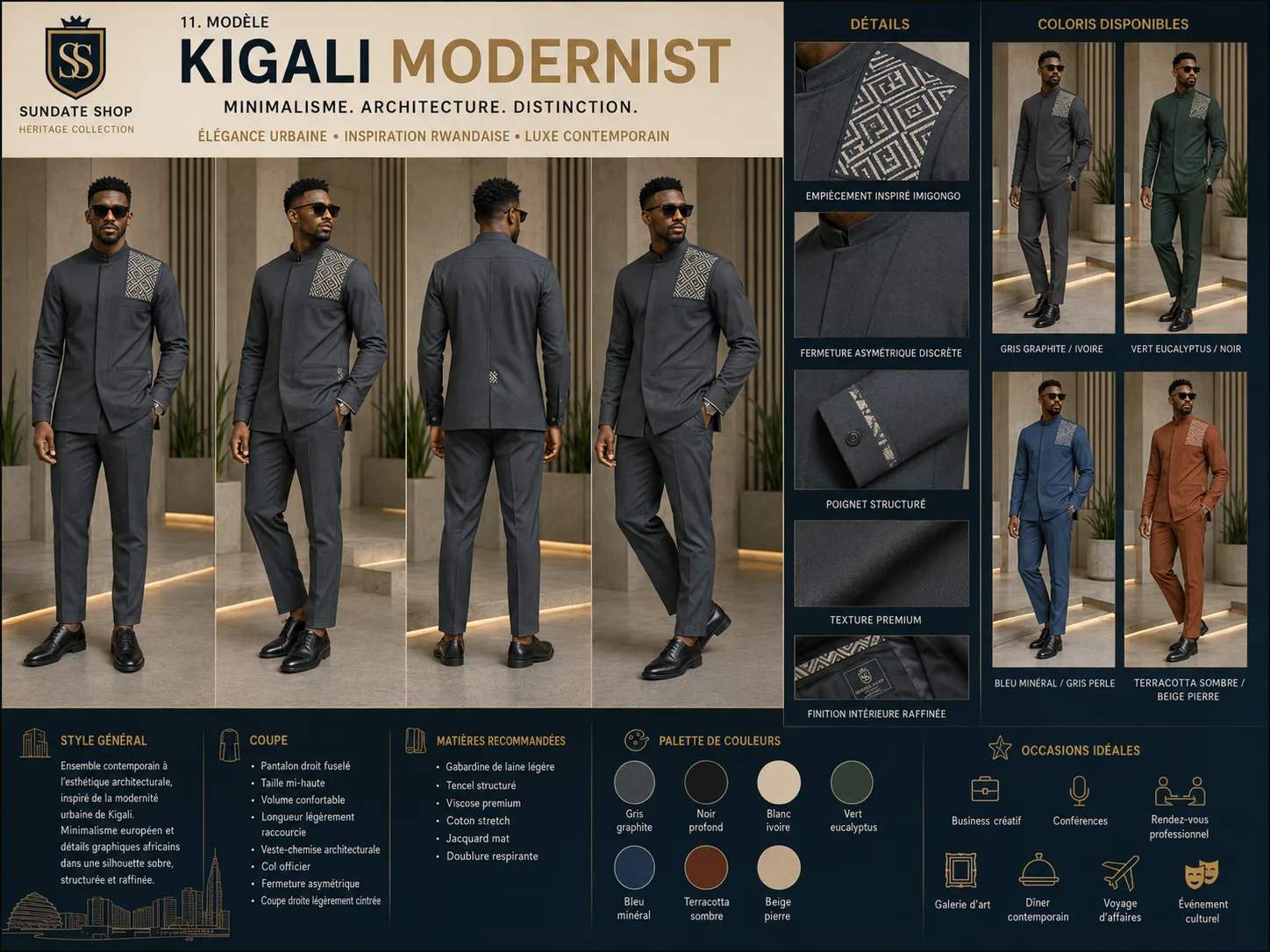 Kigali Modernist — Sundate Shop