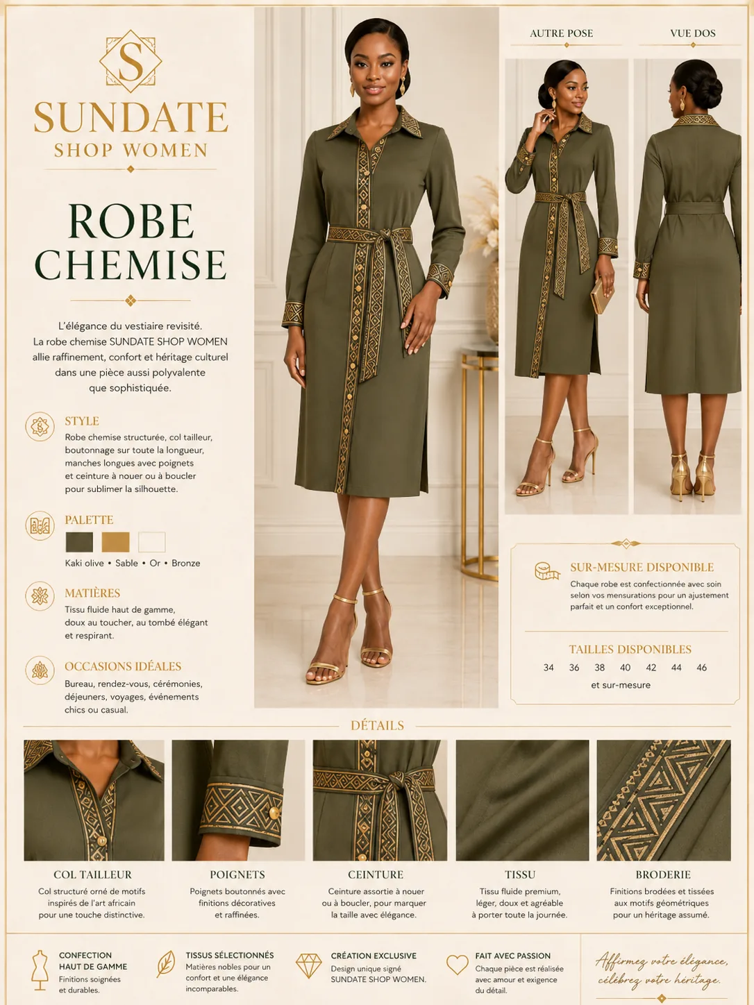 Robe Chemise — Sundate Shop