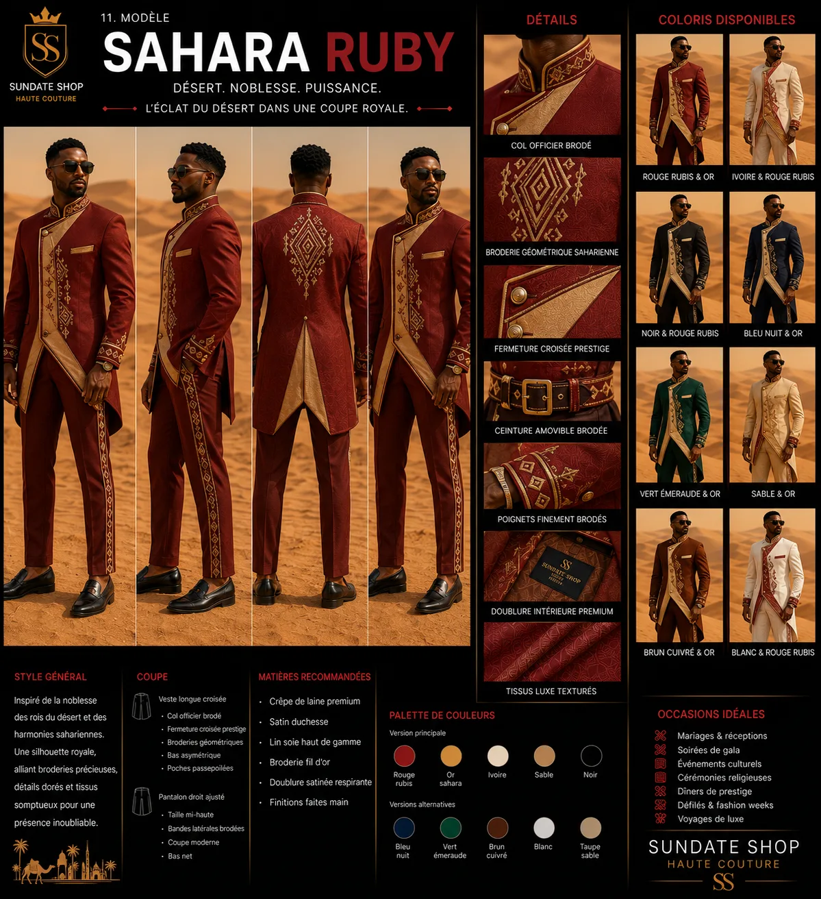 Sahara Ruby — Sundate Shop